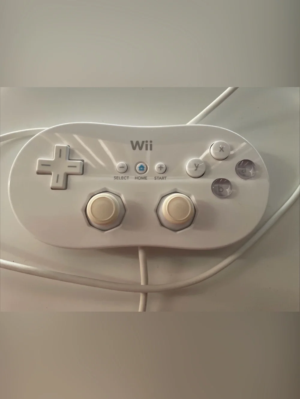 J4 Authentic Nintendo Wii (White) Classic Pro Controller RVL-005 OEM